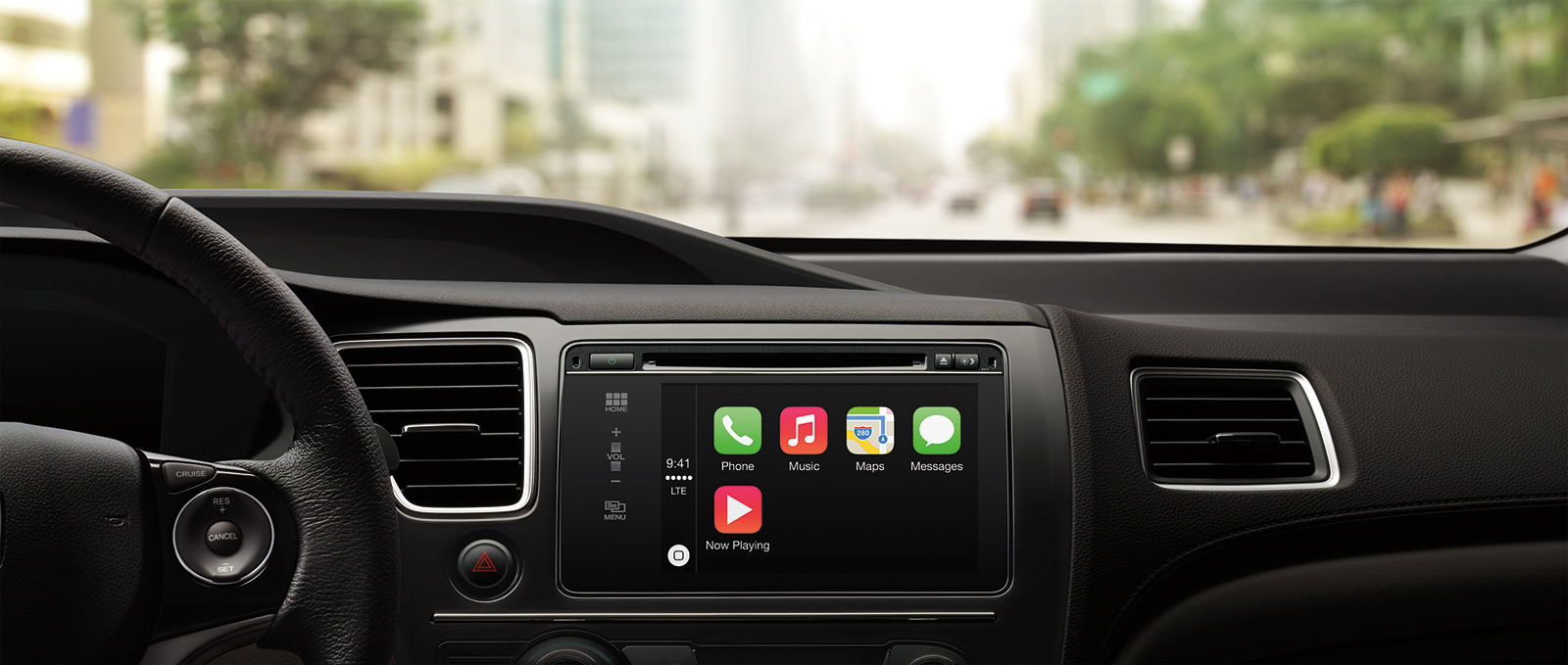apple Car concept dashboard