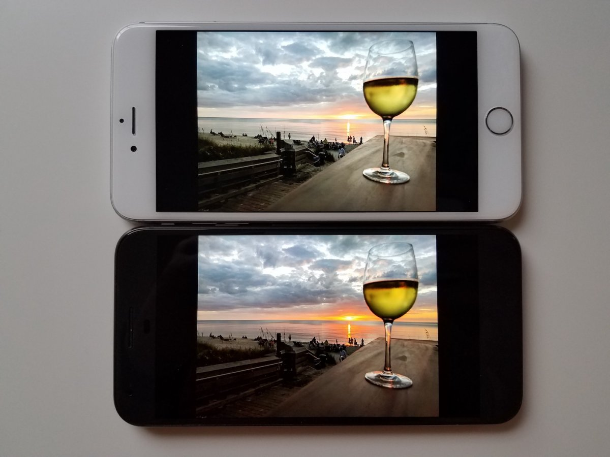 iPhone vs Google Pixel beeldscherm