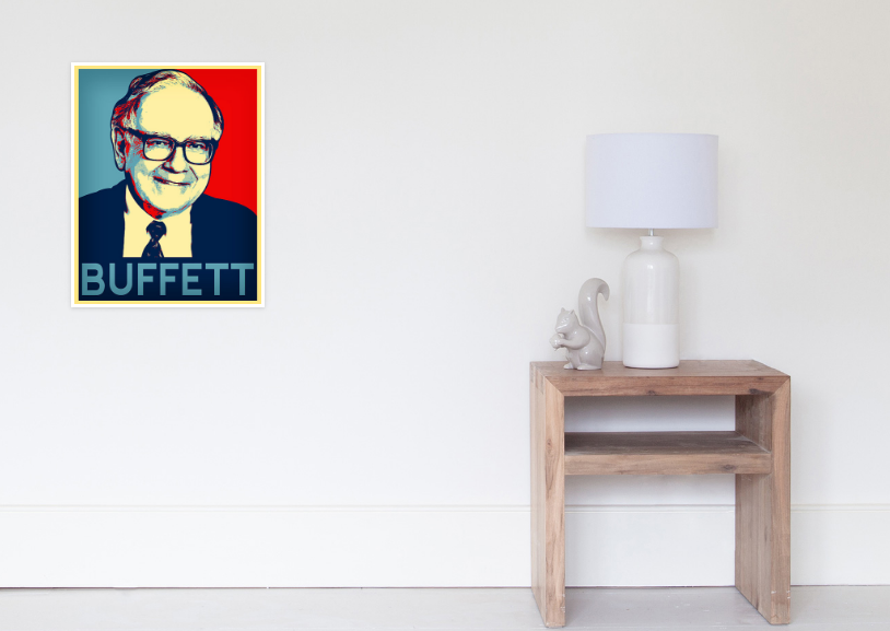 Poster Warren Buffett