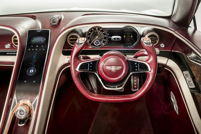 Bentley EXP 12 Speed 6e Concept interieur